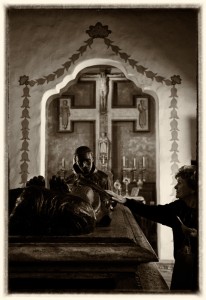 Serra cenotaph Mission San Carlos de Borromeo